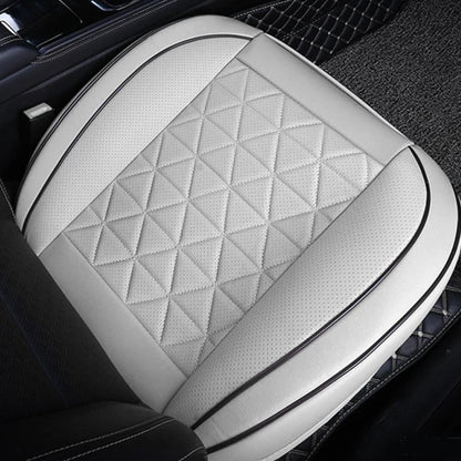 Front Seat Cover Pad Cushion PU Leather for Universal Car (Fits All Years)