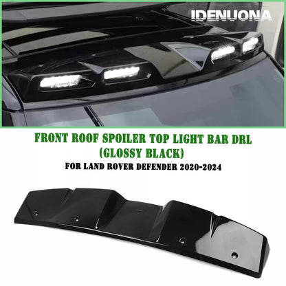 4 x Front Top Light Bar for Land Rover Defender 90 110 (2020-2025)