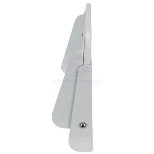 Footrest Folding White Aluminium Frame with HDPE Step for Various Models
