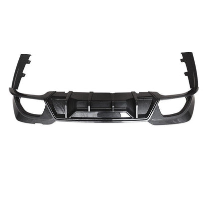 Carbon Fiber Look Rear Bumper Lip Diffuser for BMW 3 Series G20 (2019-2022)
