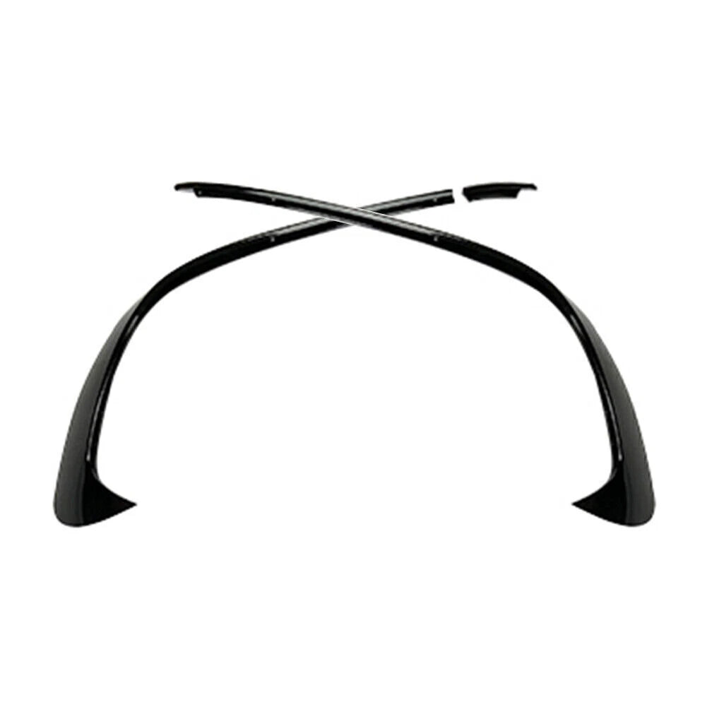 2 x Front Bumper Lip Splitter Spoiler for Mercedes Benz A-Class W176 (2016-2018)