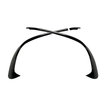 2 x Front Bumper Lip Splitter Spoiler for Mercedes Benz A-Class W176 (2016-2018)