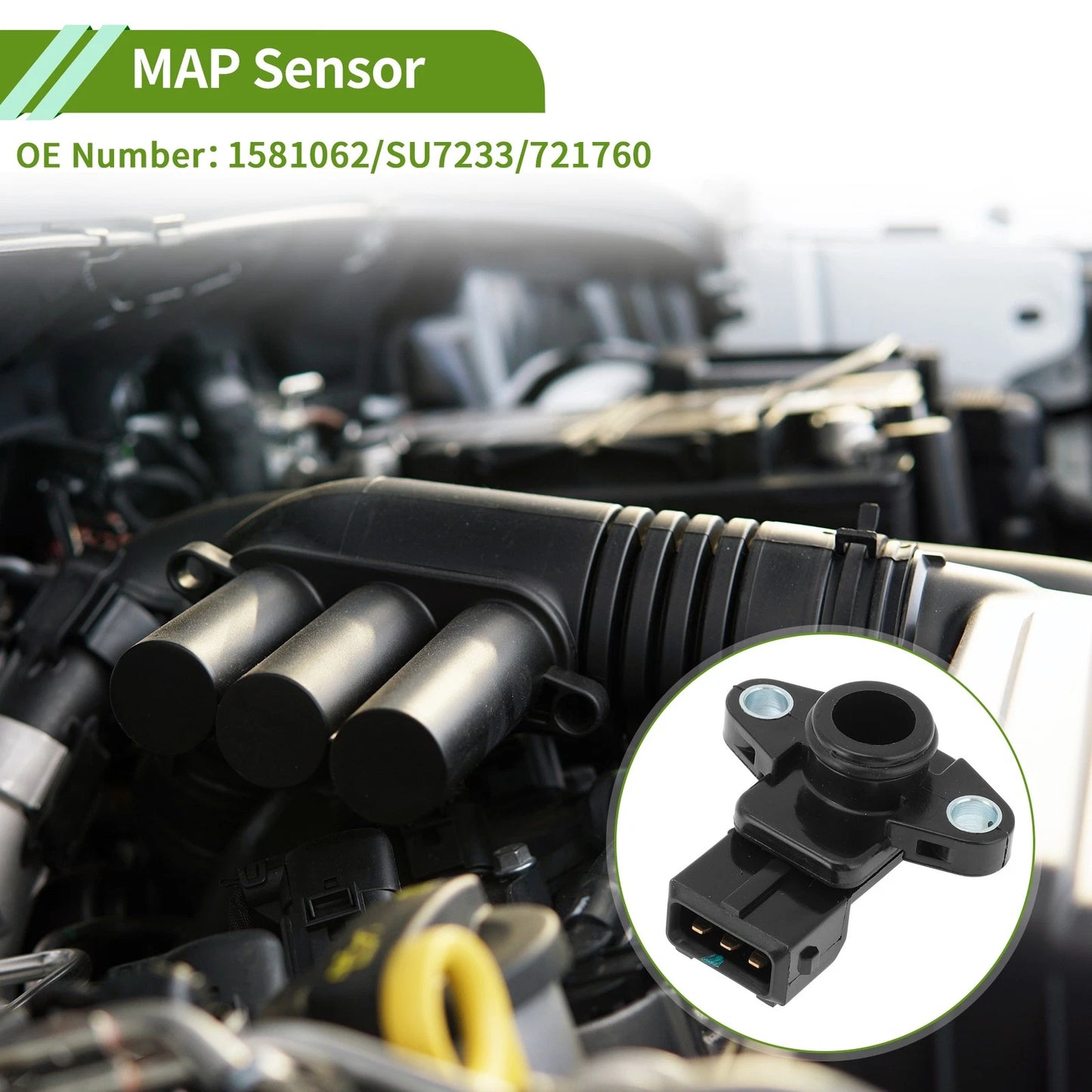 Manifold Absolute Pressure Sensor for Mitsubishi Lancer VII 2.0 (03-13)