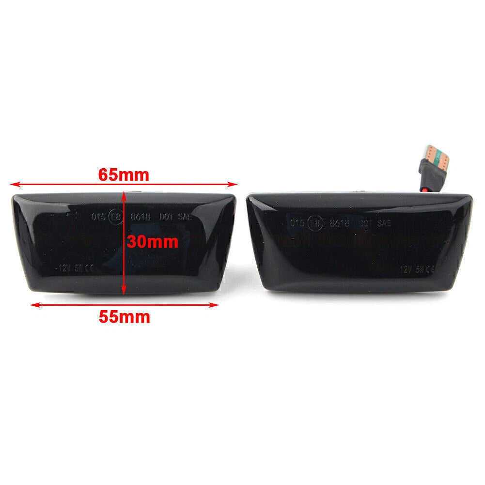 Dynamic LED Side Marker Lights for Opel Astra H MK5, Zafira B MK2, Insignia A