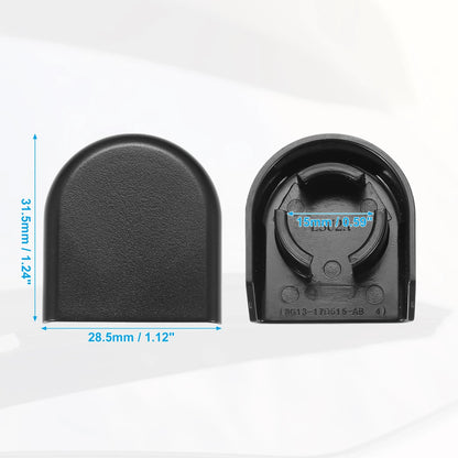 Wiper Arm Nut Cover Cap Black for Ford Escape (2013-2019)