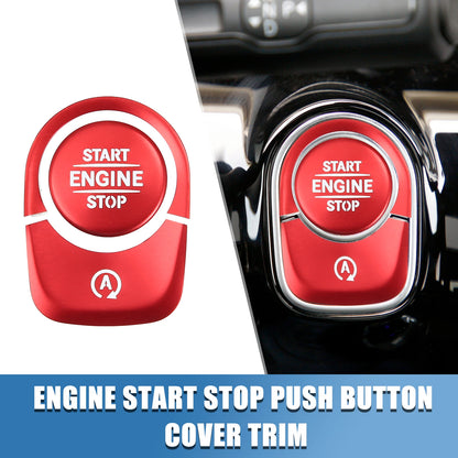 Engine Start Stop Button Cover Trim Sticker Kit for Mercedes Benz A-Class (2013-2023)