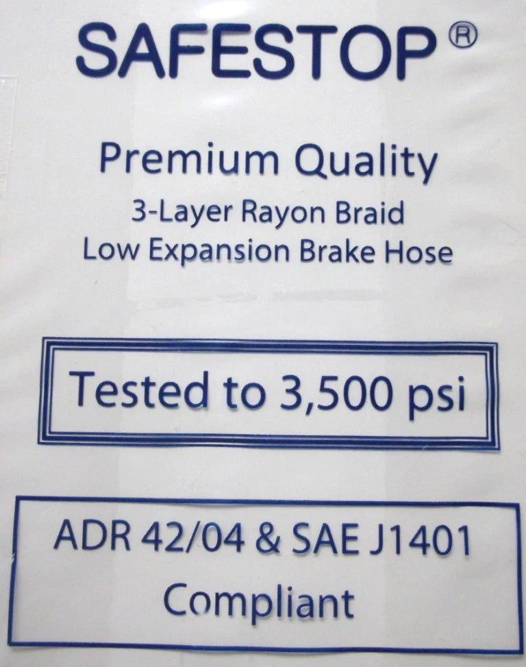 Brake Line Kit for Commodore VB-VC-VH-VK-VL-VN (Rear Axle-Chassis Hose)