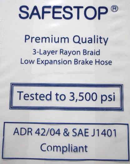Brake Line Kit for Commodore VB-VC-VH-VK-VL-VN (Rear Axle-Chassis Hose)