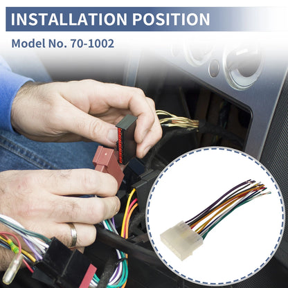 Car Stereo CD Player Wiring Harness for Jeep Eagle (1989-1996)
