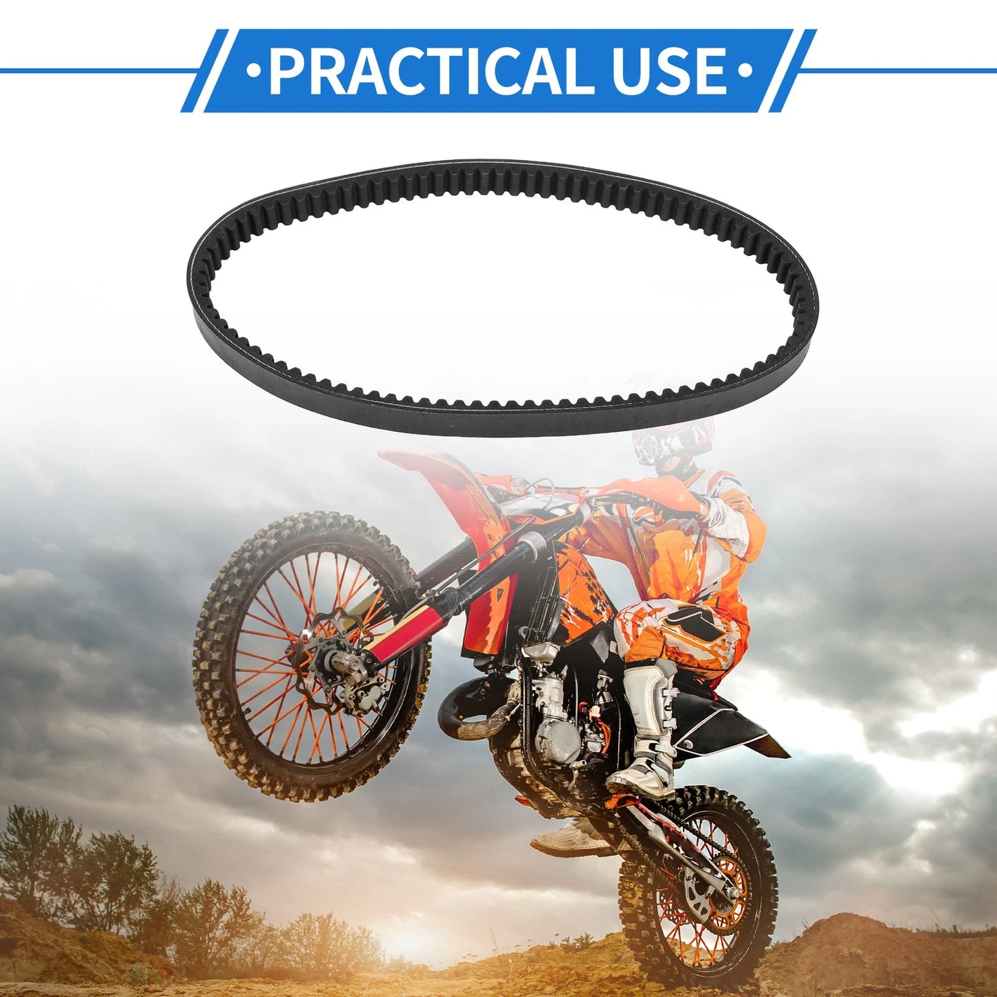 Drive Belt for Yamaha GPD125-A GPD 125 NMAX (2015–2017)