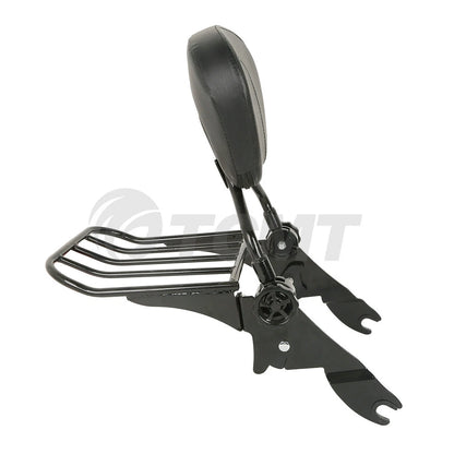 Docking Kit Luggage Rack Sissy Bar Backrest for Harley Touring (2014-2025)