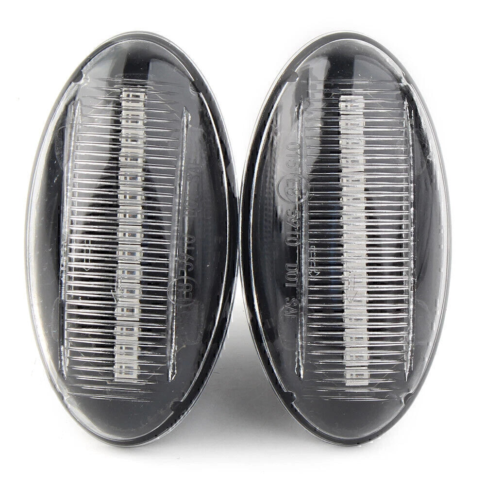 LED Dynamic Signal Side Marker Lights for Peugeot 307 206 607 407 107 & Citroen