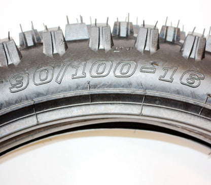 16" Rear Knobby Tire + Tube for PIT PRO Trail Dirt Bike (1990-2023)