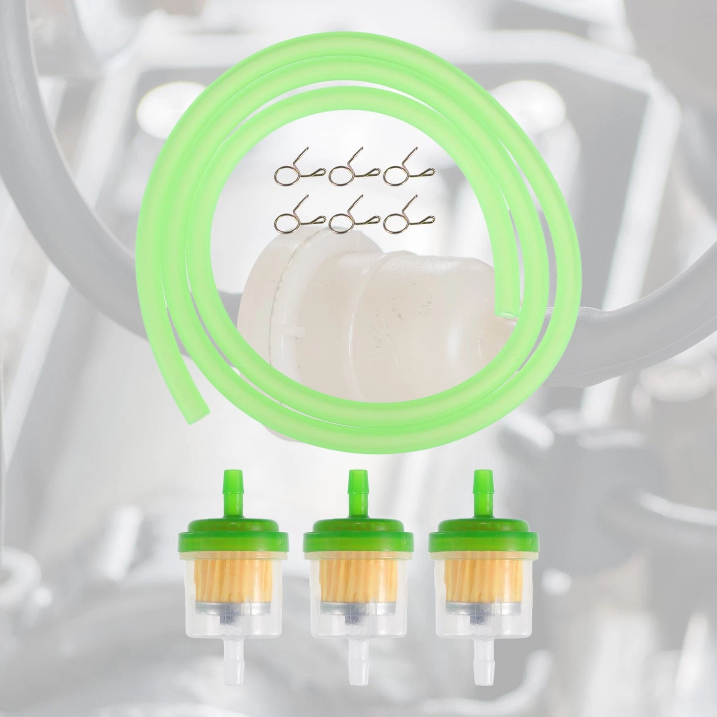 Set / 1 x Fuel Line Fuel Filters for CRF50 70 90 150CC ATV Moped Green