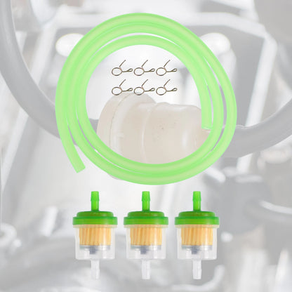 Set / 1 x Fuel Line Fuel Filters for CRF50 70 90 150CC ATV Moped Green