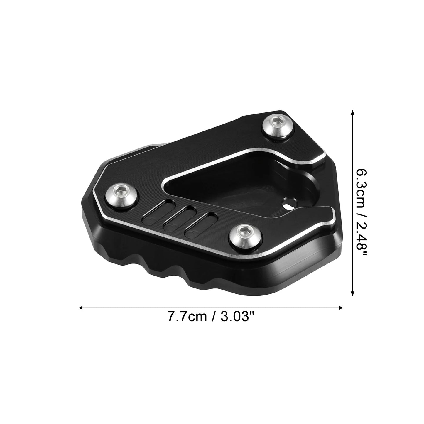 Aluminum Alloy Motorcycle Kickstand Pad for BMW S1000RR (2019-2023)