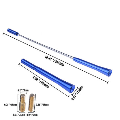 7" Universal Car Antenna Radio AM/FM Roof Mast for Various Makes & Models