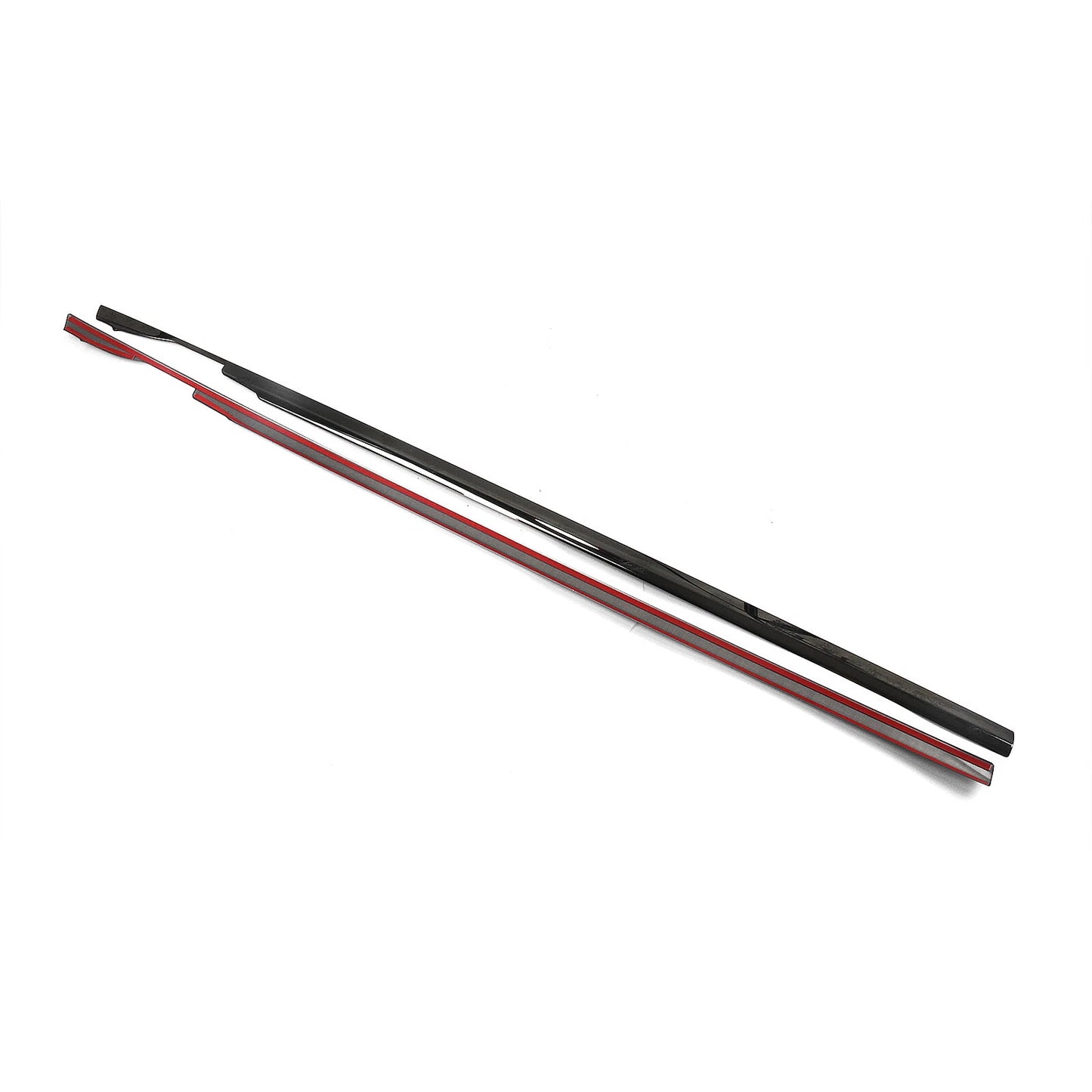 8 x Titanium Black Window Strip Moulding for Benz GLE Class (2020-2022)