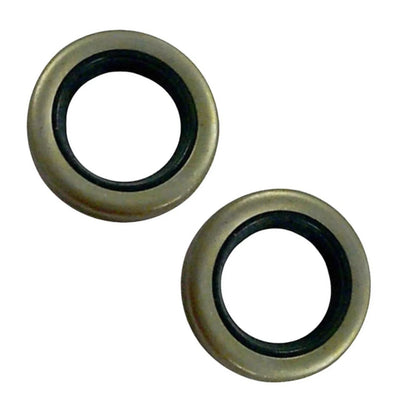 Lower Oil Seal 2Pcs for Johnson Evinrude OMC 4/6/8 Cylinder Models