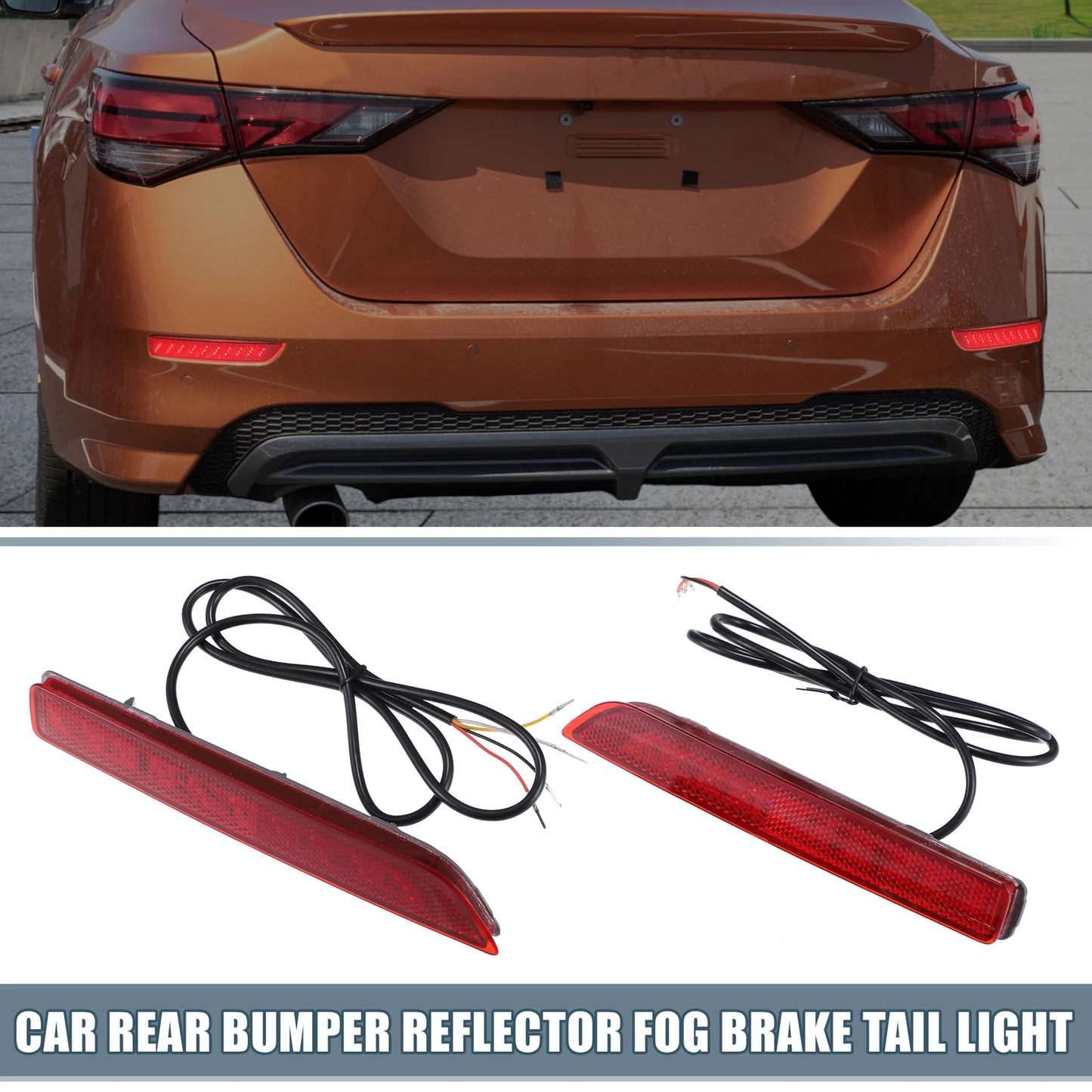 LED Brake Tail Light Reflector for Nissan Sentra (2020-2023)