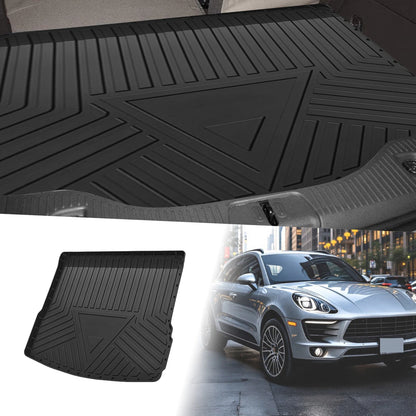 Flat Face Cargo Liner Rear Trunk Mat for Porsche Macan (2014 - 2024) TPE 1 Pc