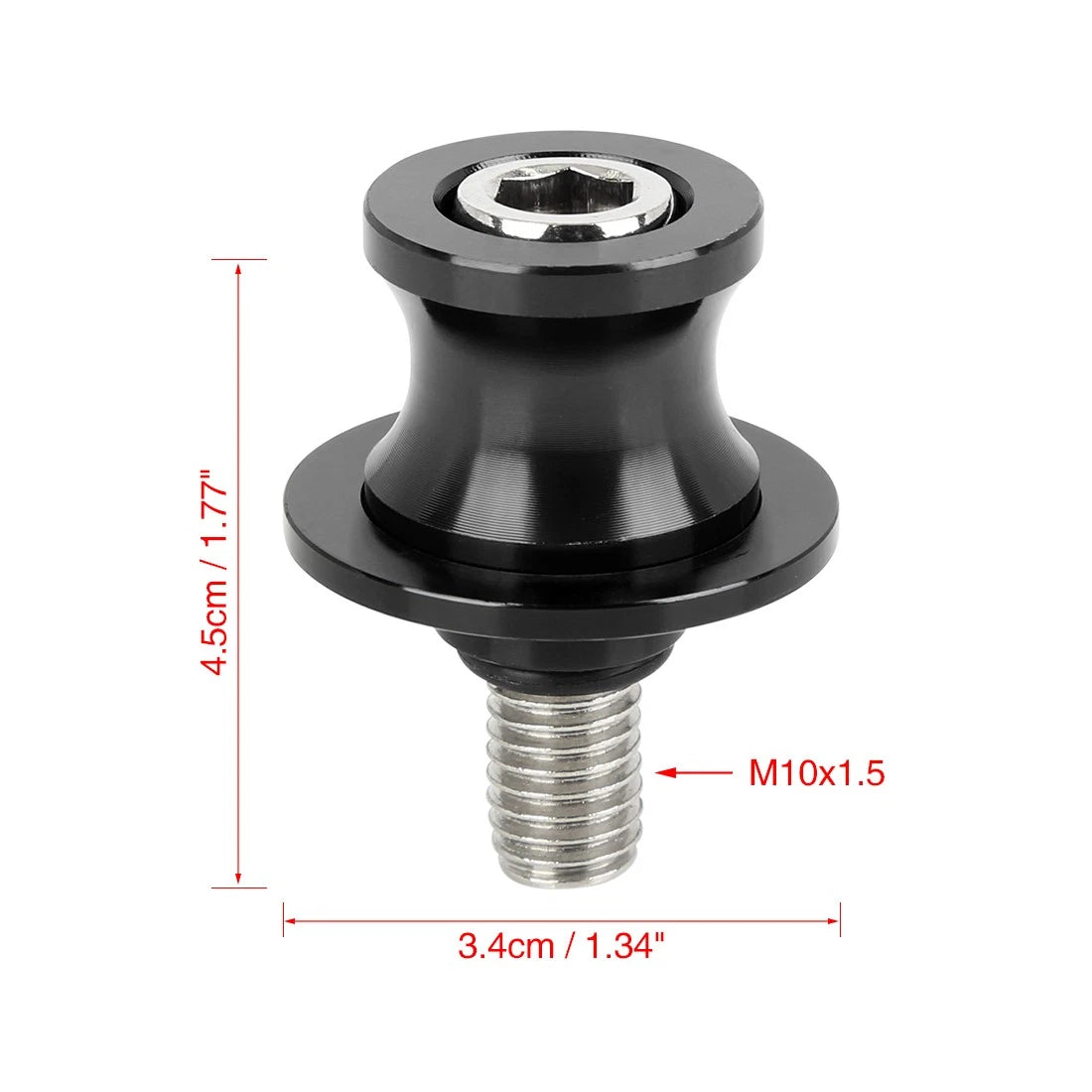 10mm CNC Swingarm Spool Stand Bobbins Starting Frame Screw for Motorcycle