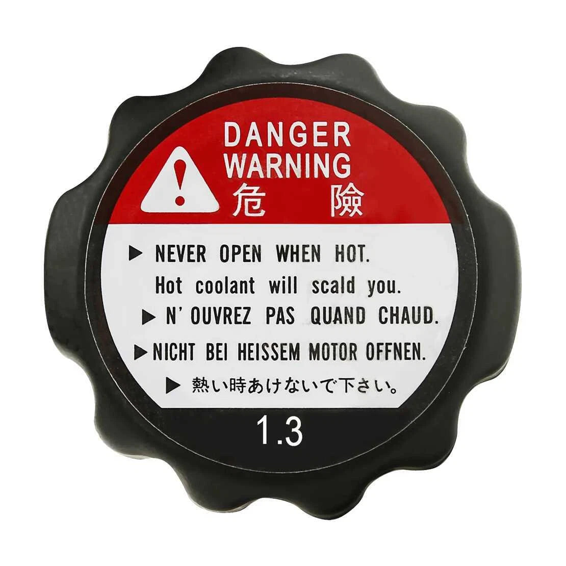 3 Bar Universal Radiator Cap Cover for Car Motorcycle