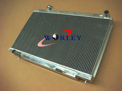 Aluminum Radiator & Fans for Nissan Fairlady 350Z Z33 (2003-2006)