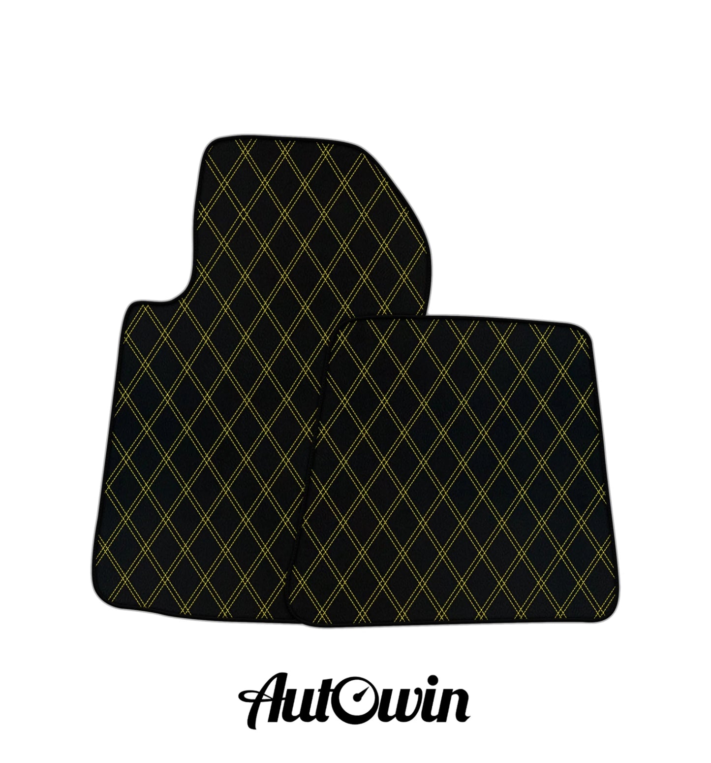 Custom Double Diamond Pattern Car Mats for Ferrari 599 Coupe (2006-2012)
