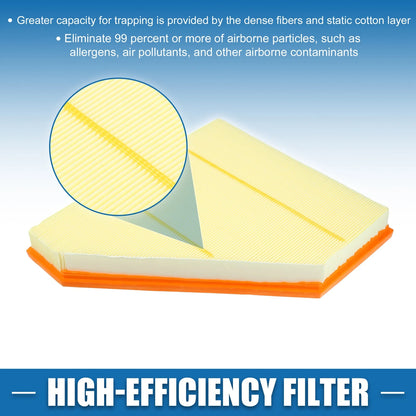 Engine Air Filter for Cadillac ATS & Chevy Camaro LS LT (2013-2019)