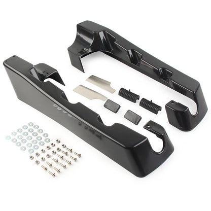 4" Saddle Bag Extensions for Harley Touring Road King (1994-2013) - Pair