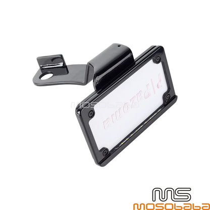 Side Mount License Plate Bracket w/ LED Lights for Harley Nightster (2022-2023)