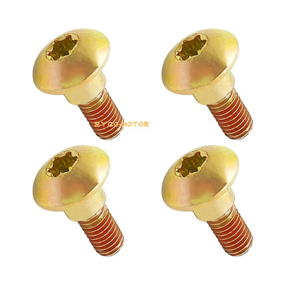 Shoulder Screw 4Pcs M6-1x18MM for Arctic Cat Textron ATV/UTV