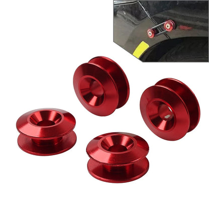 Quick Release Band Fastener Clip for Front Rear Trunk Hatch Lid - Universal
