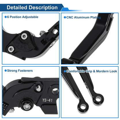Adjustable Brake Clutch Levers for Suzuki GSXR150 (2017-2020)