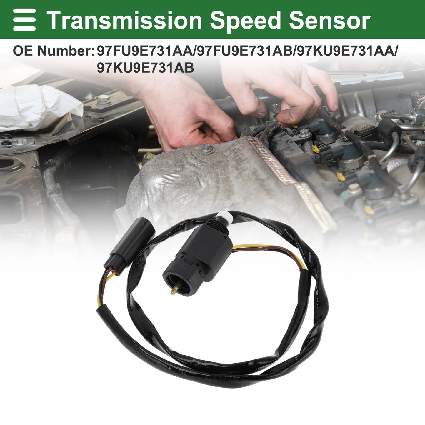 Transmission Speed Sensor for Ford Escort Mk6 1.6 16V (1995-1998)