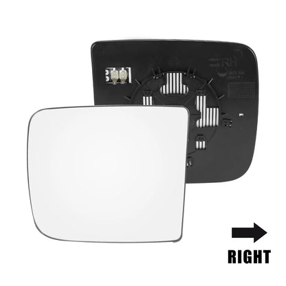 Heated Right Side Car Mirror Glass with Backing for Dodge Ram 1500 2500 3500