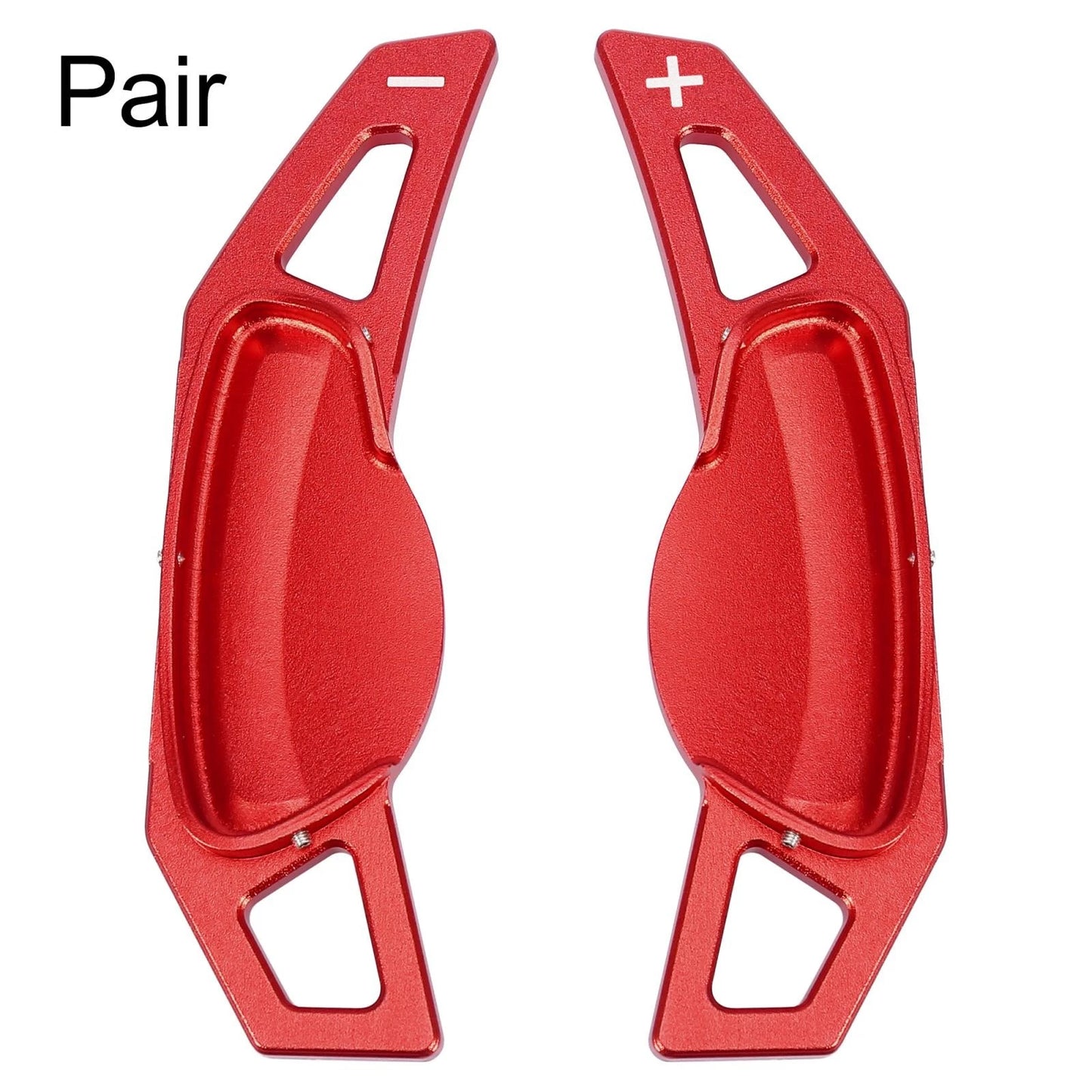 Red Car Steering Wheel Shift Paddle Covers for Smart Fortwo & Forfour (2007-2023)