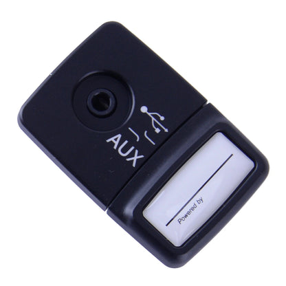 Black USB Media Player AUX Socket for Fiat 500 Panda Punto Doblo (2007-2023)