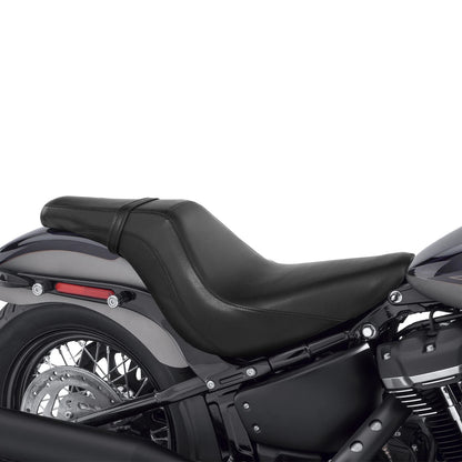 Black Driver & Passenger Seat for Harley Softail Street Bob (2018-2023)