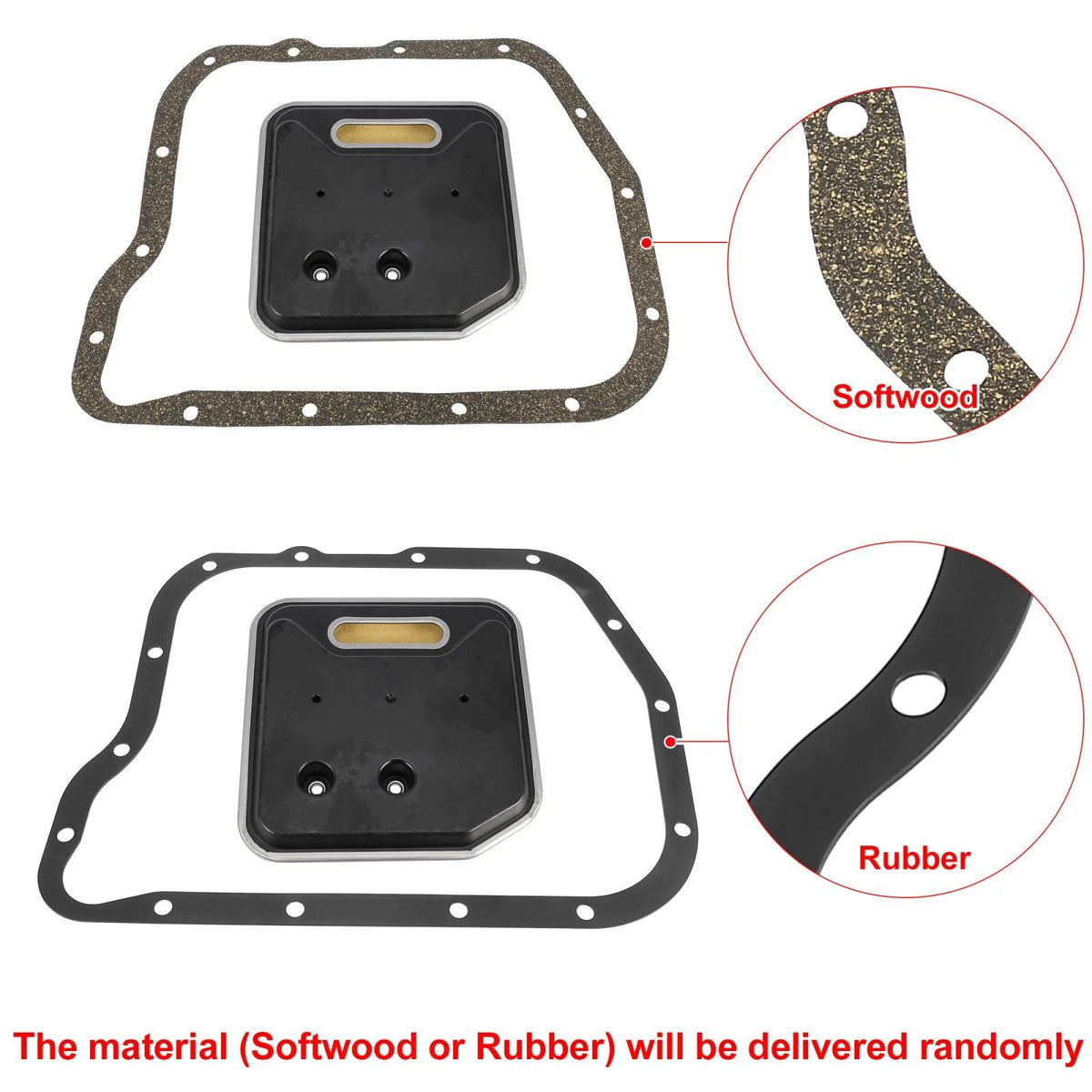 Automatic Transmission Filter Oil Gasket Kit for Jeep Grand Cherokee (1993-2023)