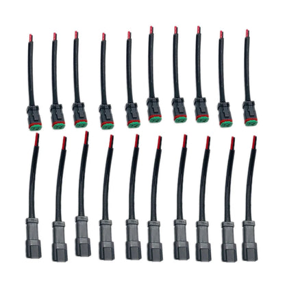 20x Heavy Duty Deutsch DT DTP Male/Female Connectors for Wiring