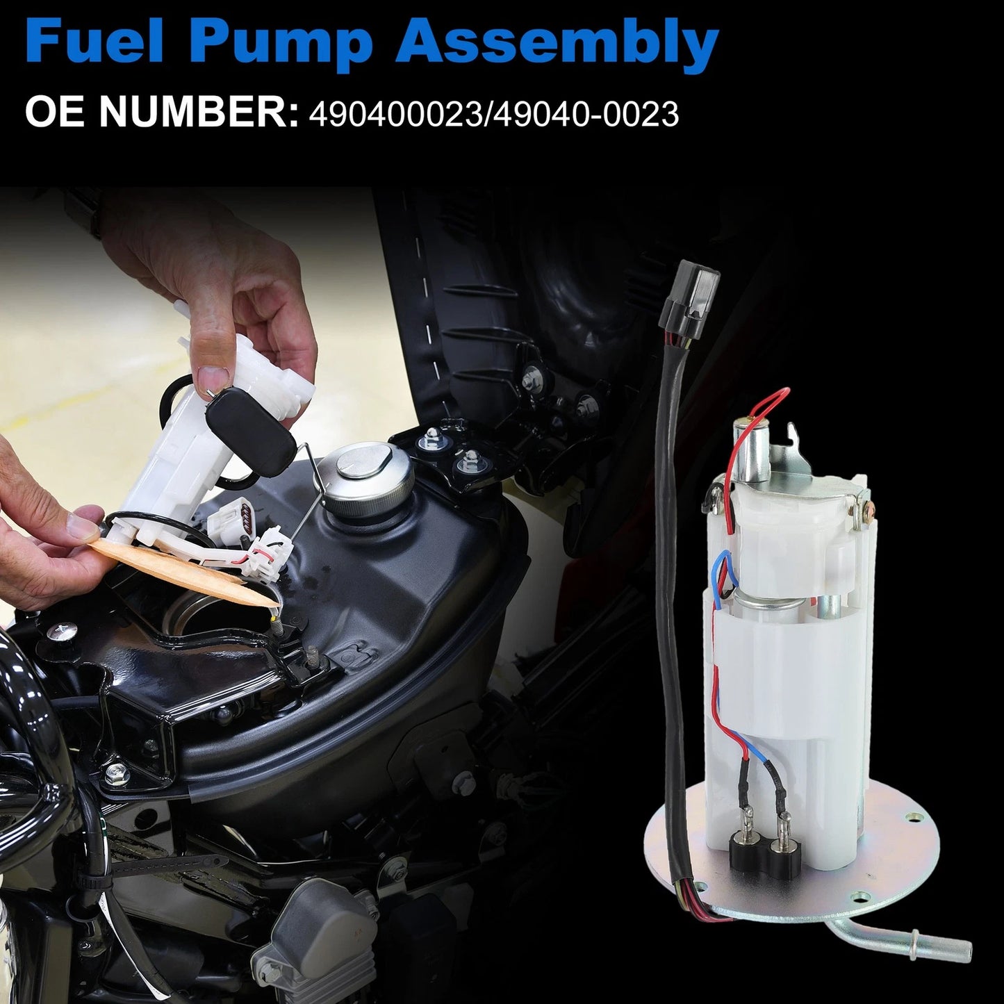 Fuel Pump Gas Petrol Sender Unit for Kawasaki Ninja ZX6R ZX600R