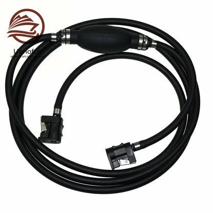 6MM Fuel Primer Pump with Line & Connector for Yamaha Outboard