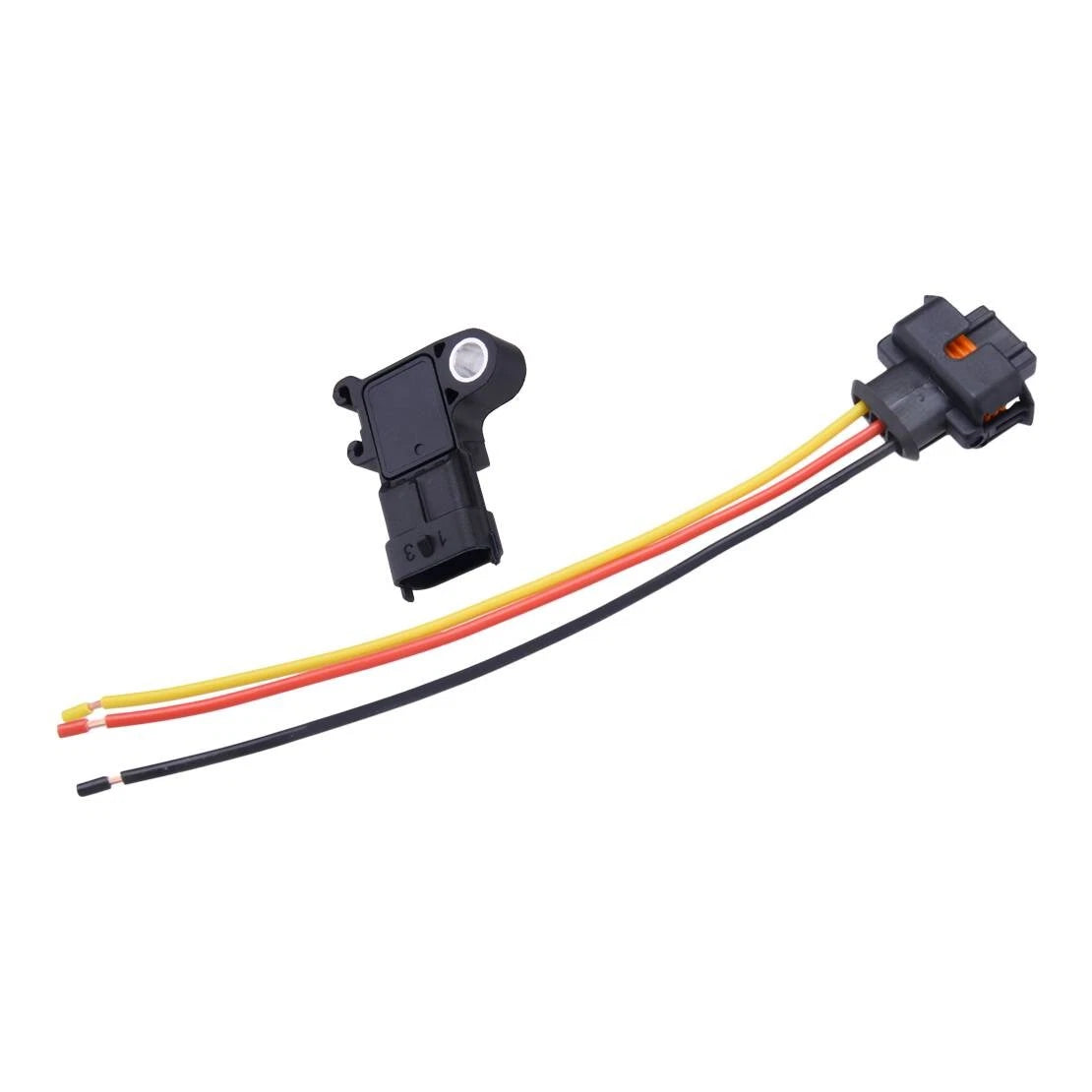 MAP Sensor & Wiring Harness Plug for Buick Cadillac Chevrolet GMC (2000-2005)