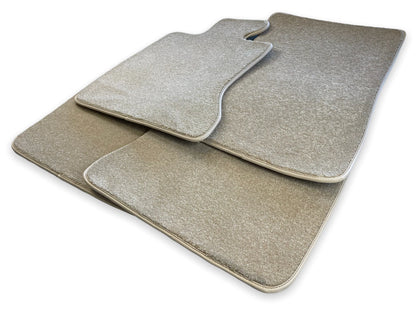 Premium Beige Floor Mats for Rolls Royce Shadow (1965-1977)