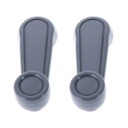 2pc L/R Window Crank Grey for Toyota Landcruiser Hilux