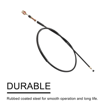 Black Rubber Coated Clutch Cable for Suzuki GN125