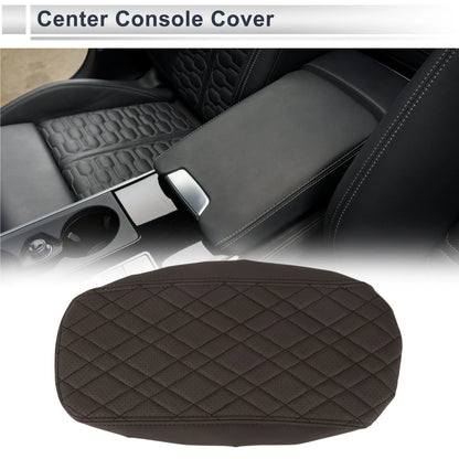 Car Center Console Cover for BMW X3 Deep Brown (2014-2018) 1 x Pc