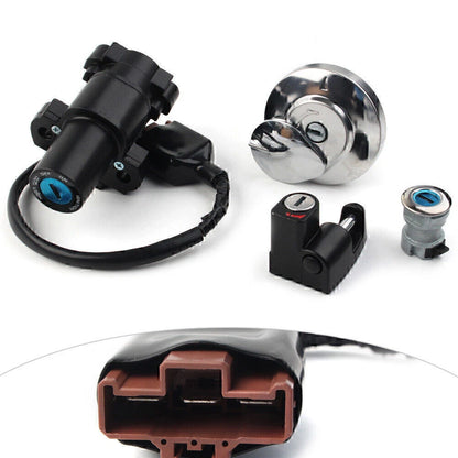 Ignition Switch Fuel Gas Cap Seat Lock Key Set for Honda CRF250L/250LA (2013-2020)